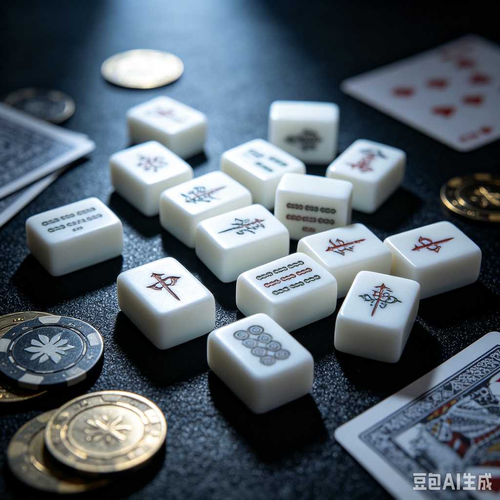 two tone mahjong set design