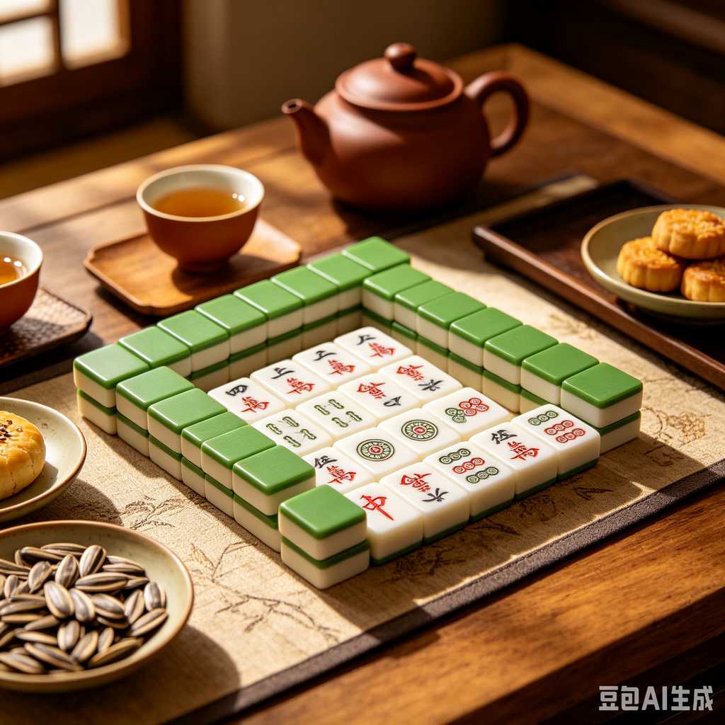 four player mahjong racks
